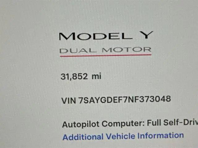 2022 Tesla Model Y Performance Dual Motor All-Wheel Drive