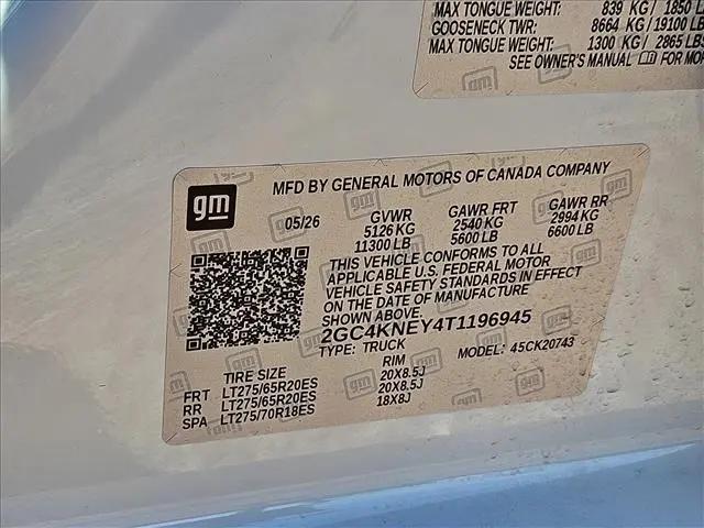 2026 Chevrolet Silverado 2500HD Crew Cab, Standard Bed, LT, 4WD