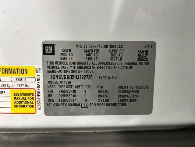2017 Chevrolet Traverse 1LT