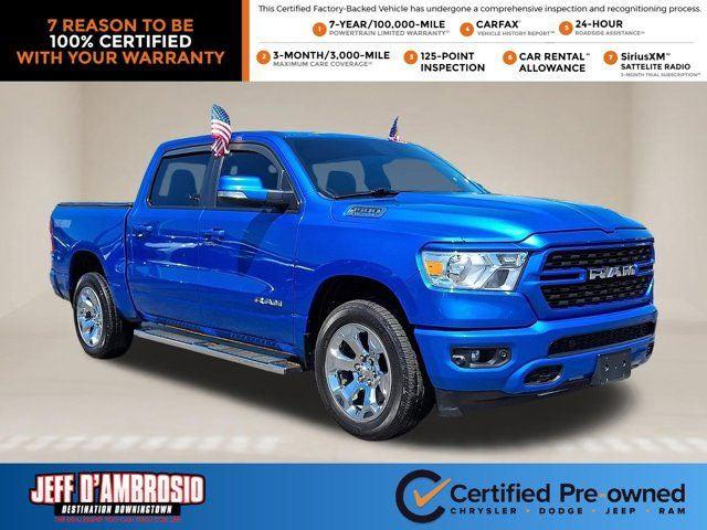 2022 RAM 1500 Big Horn Crew Cab 4x4 57 Box 2022 RAM 1500 Big Horn Crew Cab 4x4 57 Box