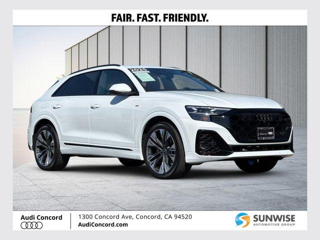 Glacier White Metallic 2025 Audi Q8 quattro Prestige 55 TFSI SUV / Crossover All-Wheel Drive Automatic