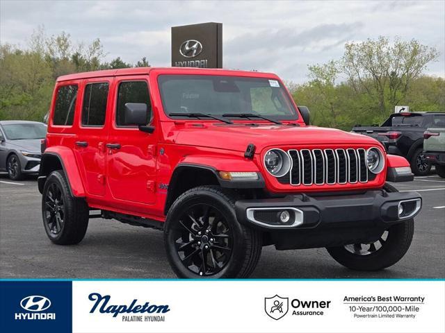 2025 Jeep Wrangler 4xe Sahara 4xe for sale in PALATINE, IL