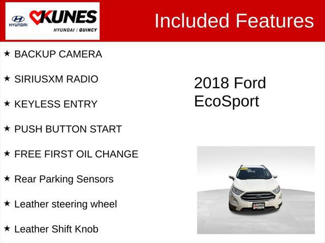 2018 Ford EcoSport SE