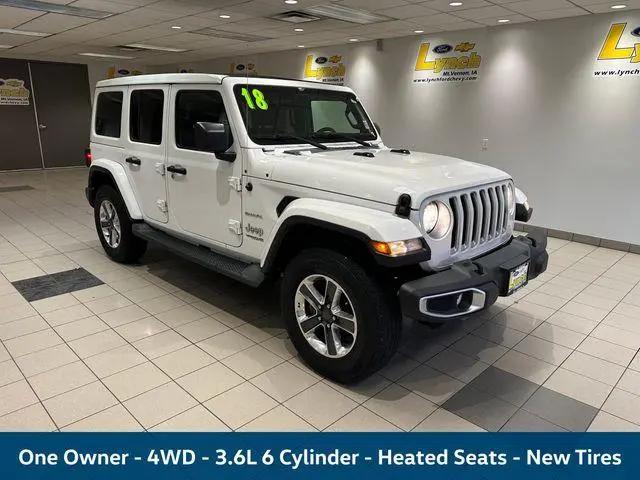 2018 Jeep Wrangler Unlimited Sahara 4x4 for sale in Mount Vernon, IA