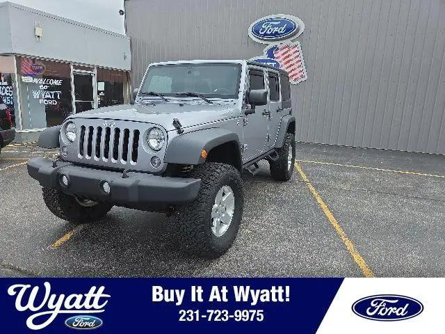 2015 Jeep Wrangler Unlimited Sport for sale in Manistee, MI