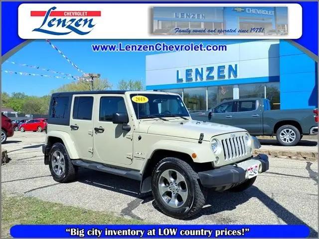 2018 Jeep Wrangler JK Unlimited Sahara for sale in Chaska, MN