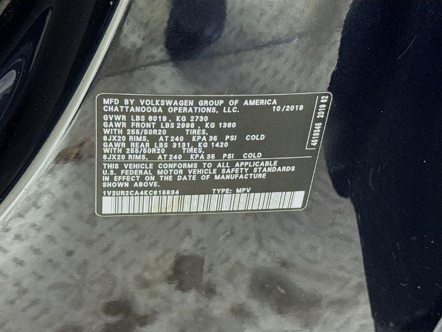 2019 Volkswagen Atlas 3.6L V6 SE w/Technology