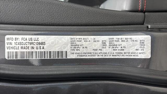 2024 Dodge Durango R/T Plus AWD