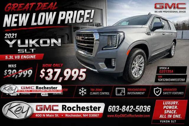 2021 GMC Yukon 4WD SLT for sale in Rochester, NH