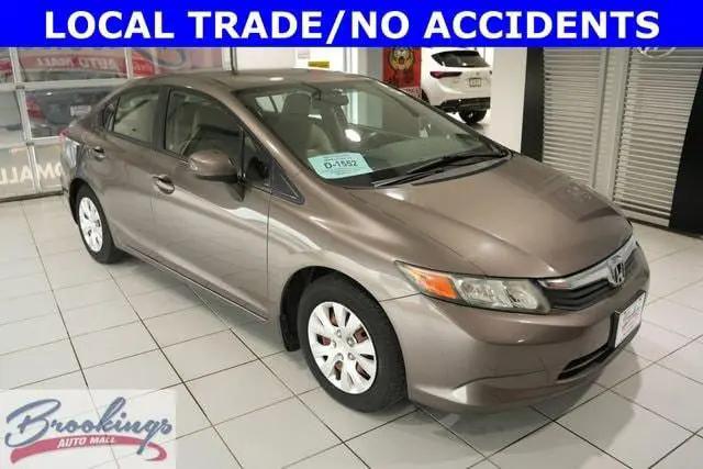 2012 Honda Civic LX for sale in Brookings, SD