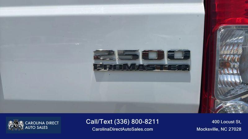 2023 Ram ProMaster 2500 Cargo Van High Roof 159" WB