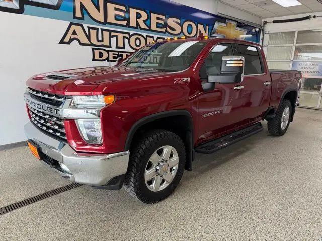 2021 Chevrolet Silverado 3500HD 4WD Crew Cab Standard Bed LTZ for sale in Detroit Lakes, MN