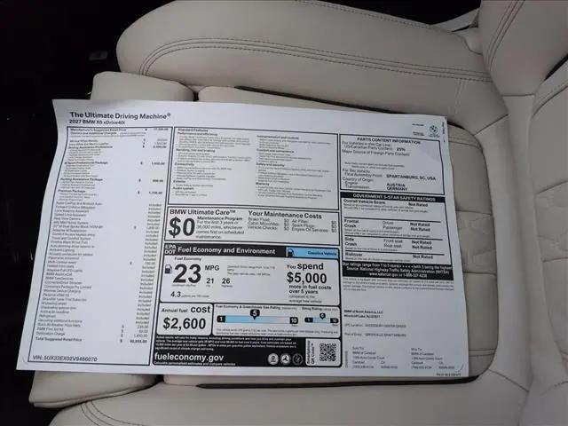 2027 BMW X6 xDrive40i