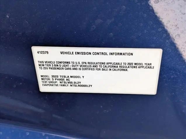2022 Tesla Model Y Performance Dual Motor All-Wheel Drive