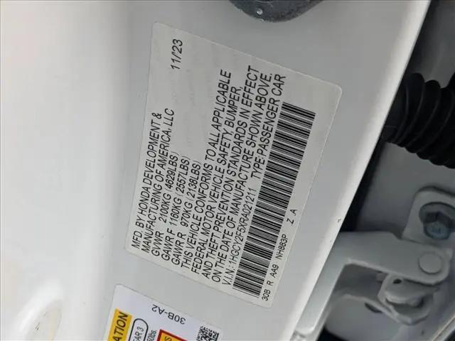 2024 Honda Accord Hybrid Sport