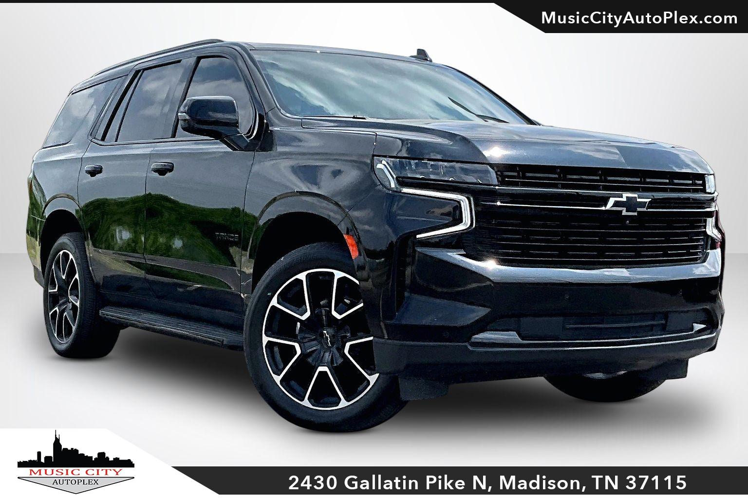 Black 2023 Chevrolet Tahoe RST 4WD SUV / Crossover Four-Wheel Drive Automatic