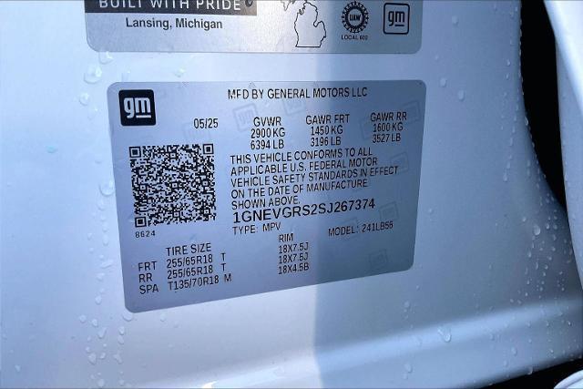 2025 Chevrolet Traverse AWD LT