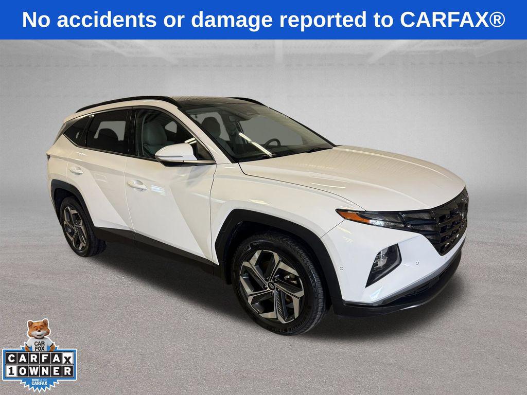 Serenity White Pearl 2023 Hyundai Tucson SUV / Crossover All-Wheel Drive Automatic