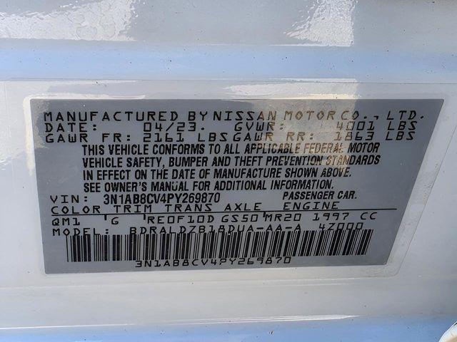 2023 Nissan Sentra SV Xtronic CVT