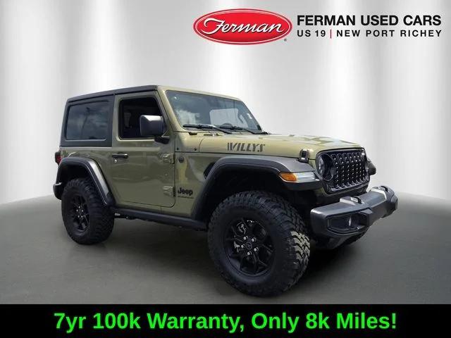 2025 Jeep Wrangler 2-Door Willys 4x4 for sale in New Port Richey, FL