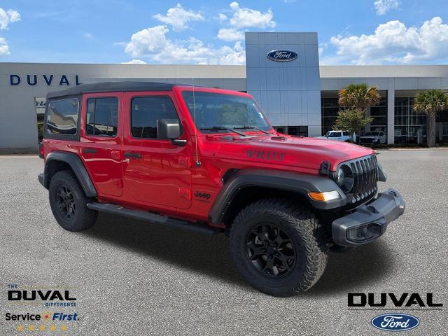 2022 Jeep Wrangler Unlimited Willys Sport 4x4 for sale in Jacksonville, FL