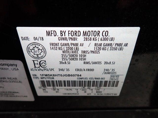 2018 Ford Explorer Platinum