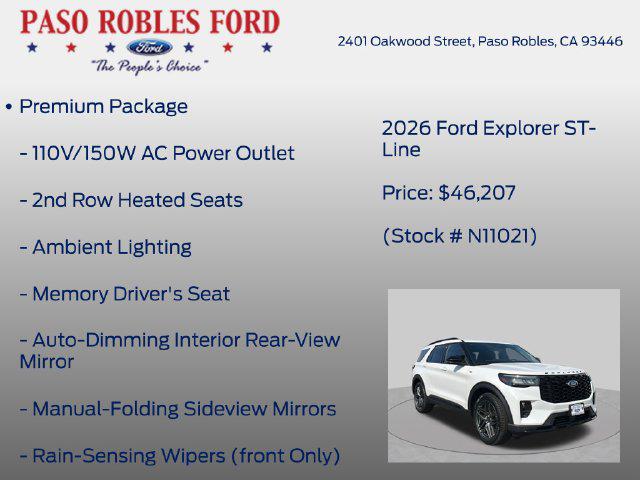 2026 Ford Explorer ST-Line