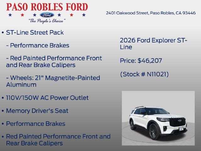 2026 Ford Explorer ST-Line