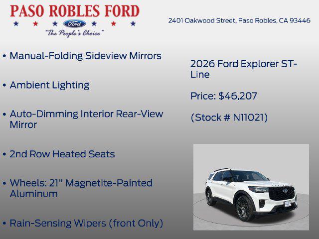 2026 Ford Explorer ST-Line