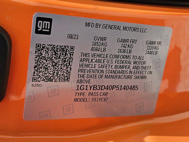 2023 Chevrolet Corvette Stingray RWD Convertible 2LT