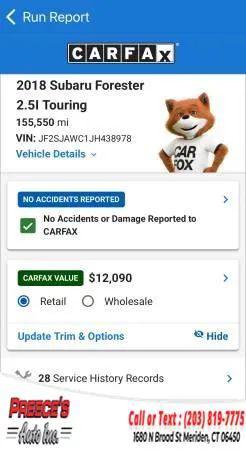 2018 Subaru Forester 2.5i Touring