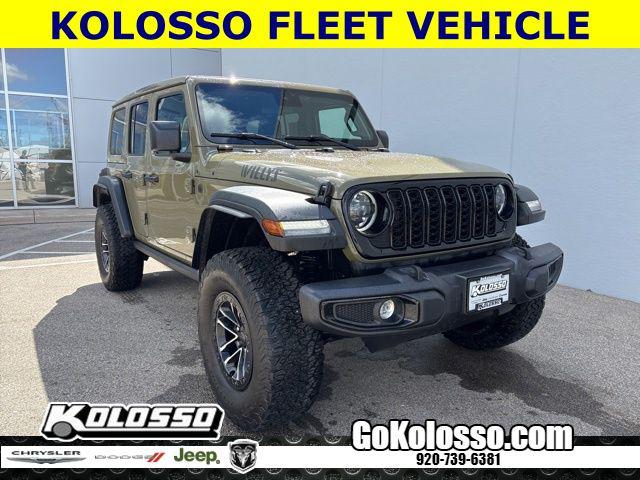 2025 Jeep Wrangler 4-Door Willys 4x4 for sale in Appleton, WI