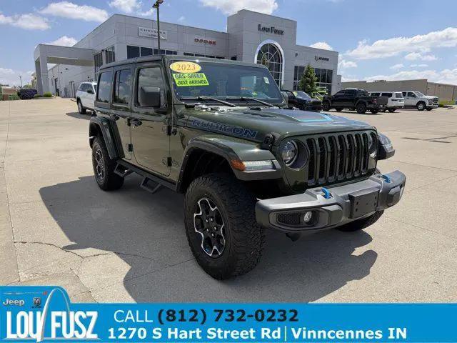 2023 Jeep Wrangler 4xe Rubicon 4x4 for sale in Vincennes, IN