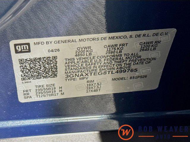 2026 Chevrolet Equinox AWD RS