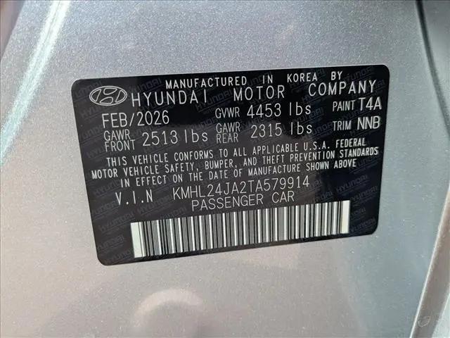 2026 Hyundai Sonata SE