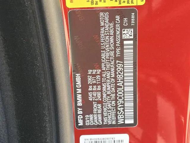 2020 BMW M4 Standard