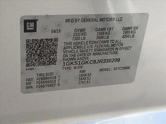 2018 GMC Yukon XL SLT
