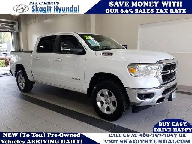 2022 Ram 1500 Big Horn Crew Cab 4x4 5'7" Box for sale in Burlington, WA