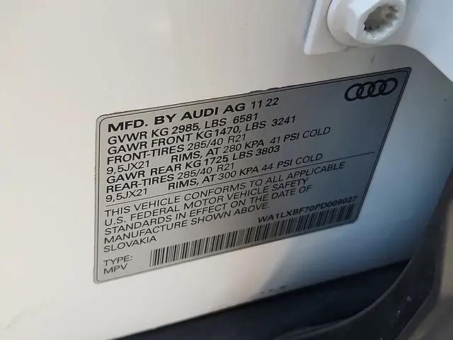 2023 Audi Q7 Premium Plus 55 TFSI quattro Tiptronic