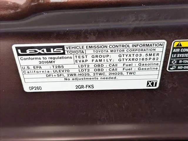 2016 Lexus RX 350 RX 350