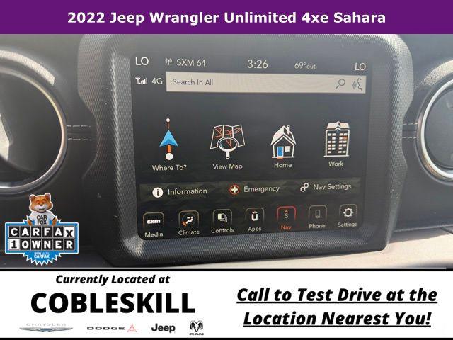 2022 Jeep Wrangler 4xe Unlimited Sahara 4x4