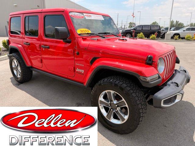 2022 Jeep Wrangler Unlimited Sahara 4x4 for sale in Greenfield, IN