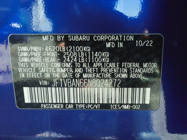2022 Subaru WRX Limited