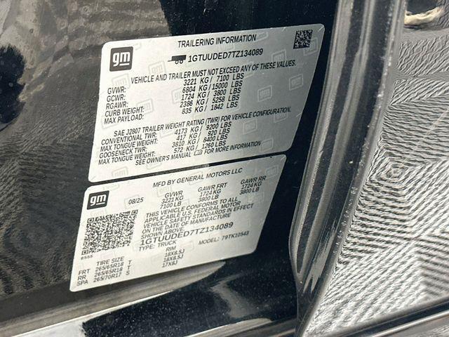 2026 GMC Sierra 1500 Crew Cab, Short Bed, SLT, 4WD