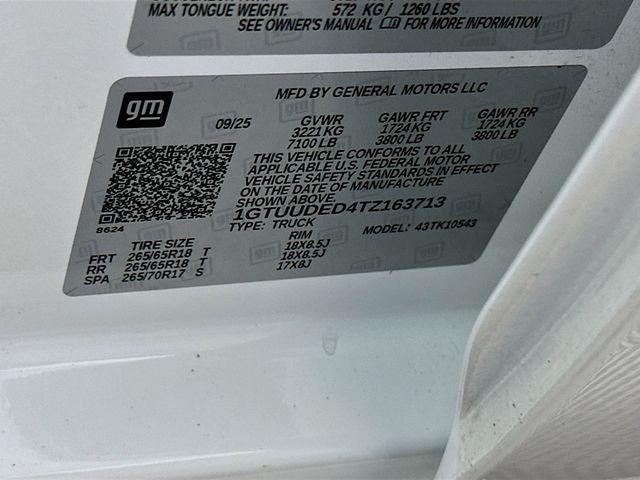 2026 GMC Sierra 1500 Crew Cab, Short Bed, SLT, 4WD