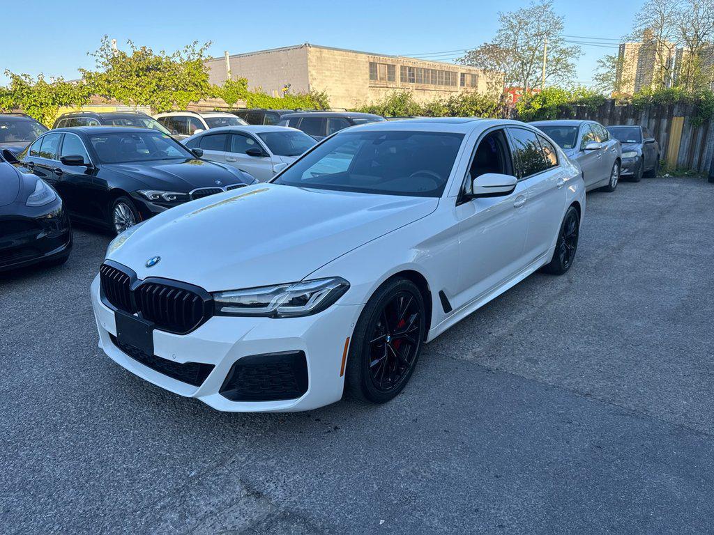 Alpine White 2022 BMW 5 Series 530i RWD Sedan Rear-Wheel Drive 8-Speed Automatic