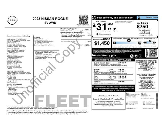 Used 2023 Nissan Rogue SV Intelligent AWD For Sale in Millington, TN