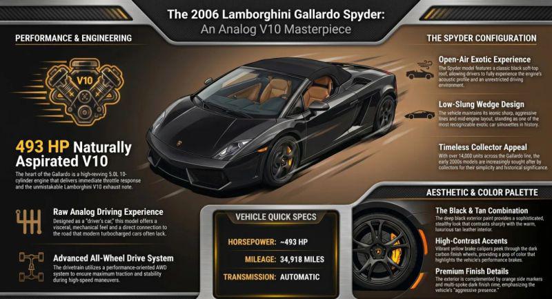 2006 Lamborghini Gallardo Spyder