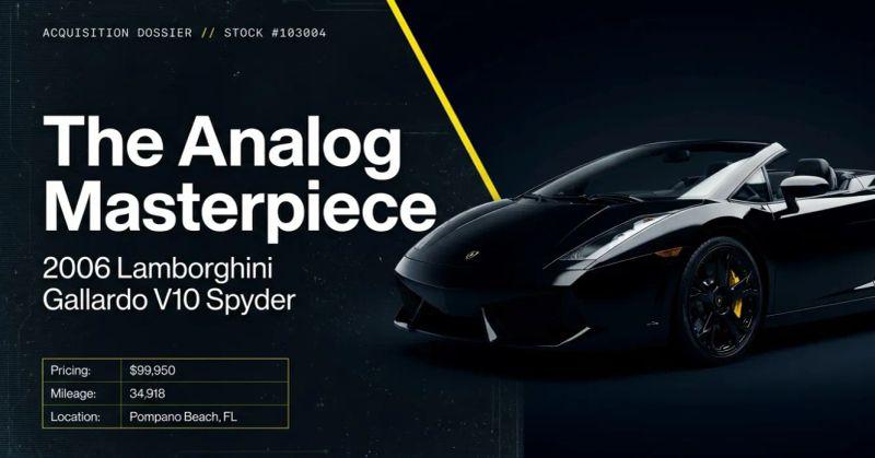 2006 Lamborghini Gallardo Spyder