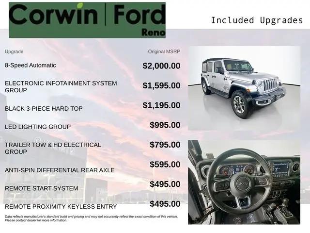 2018 Jeep Wrangler Unlimited Sahara 4x4